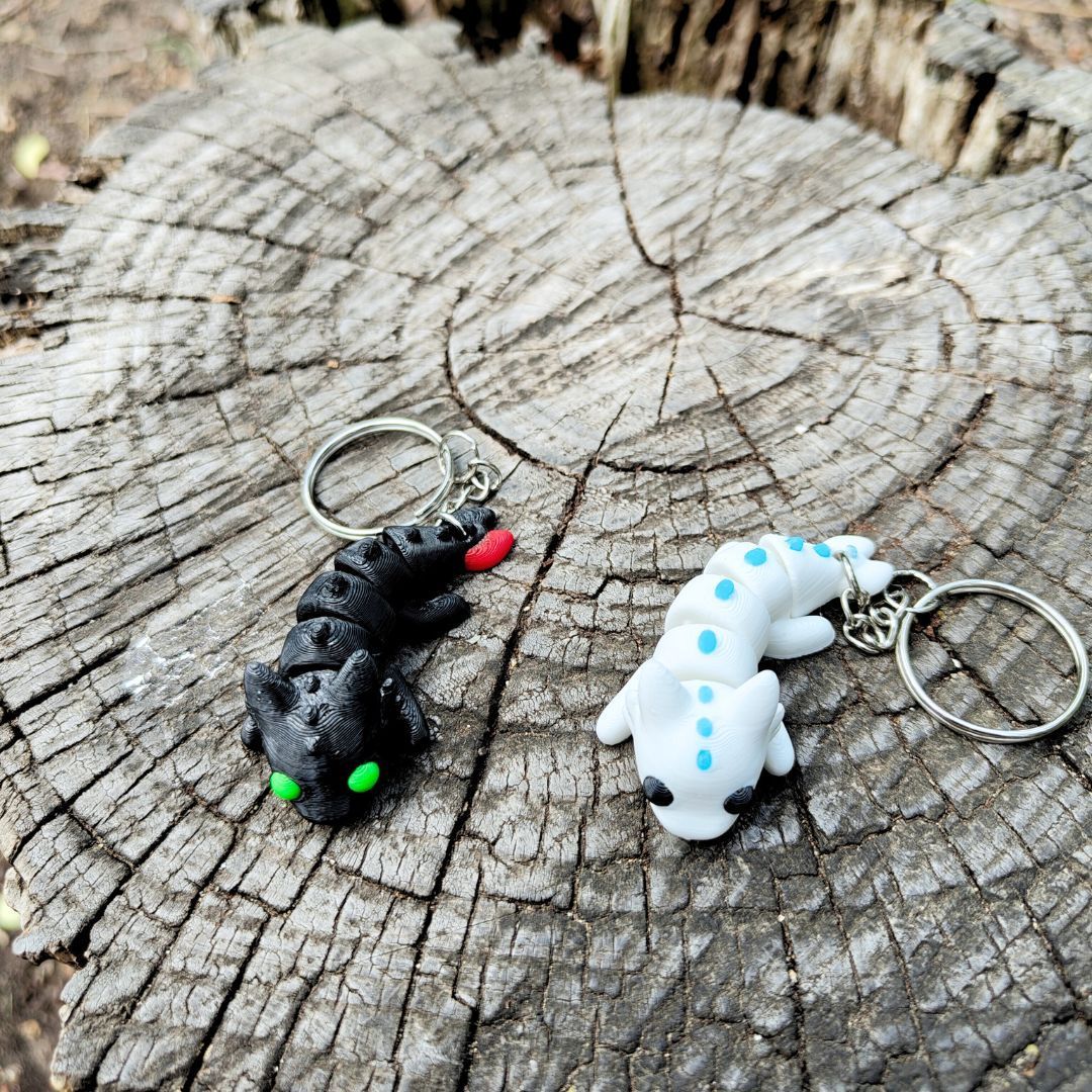 Pack Llaveros articulados Dragones