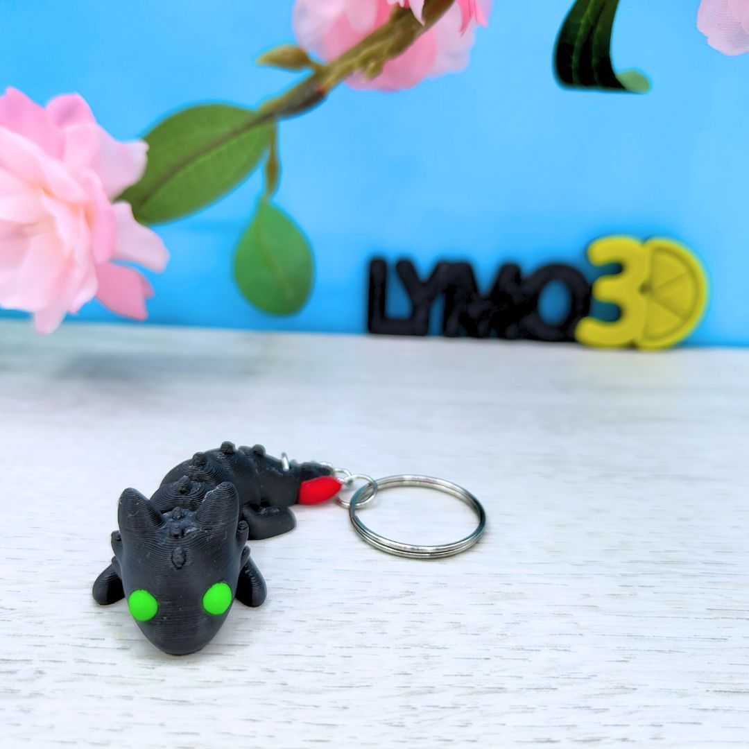 Pack Llaveros articulados Dragones