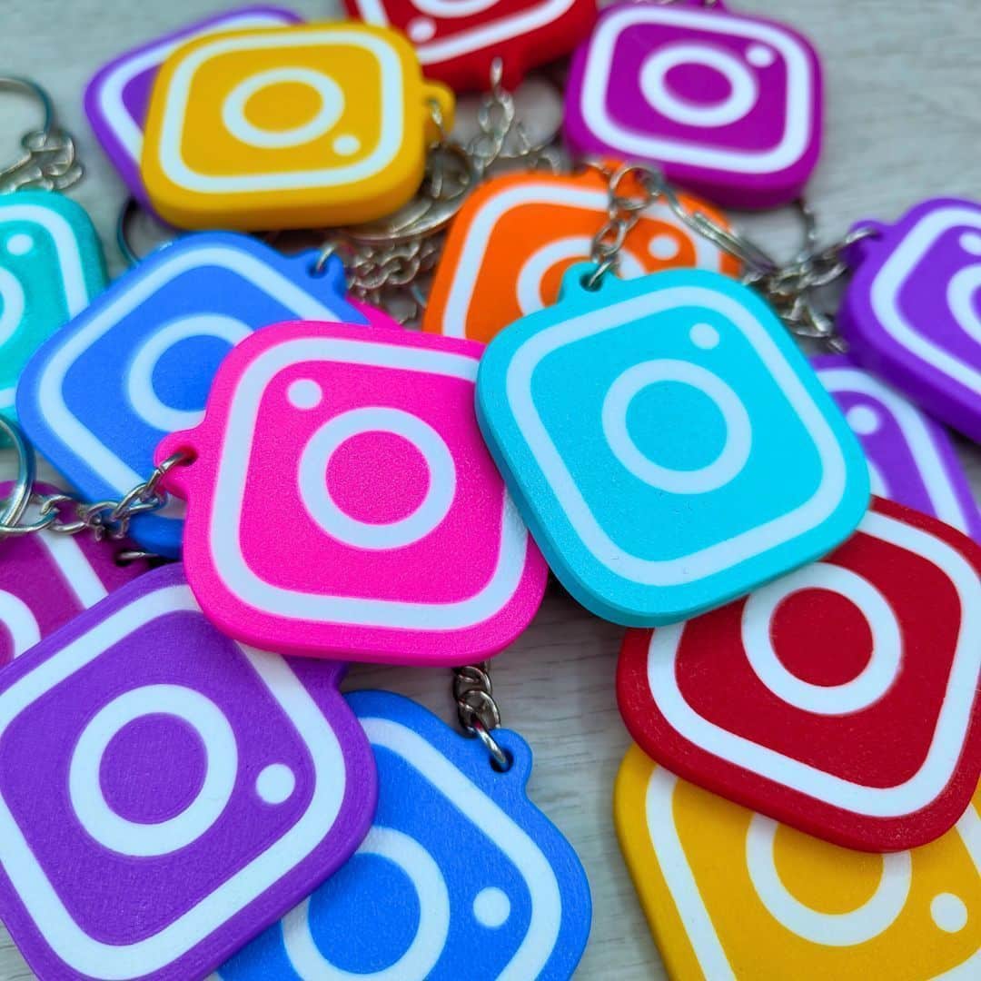 Llavero NFC Personalizado logo Instagram