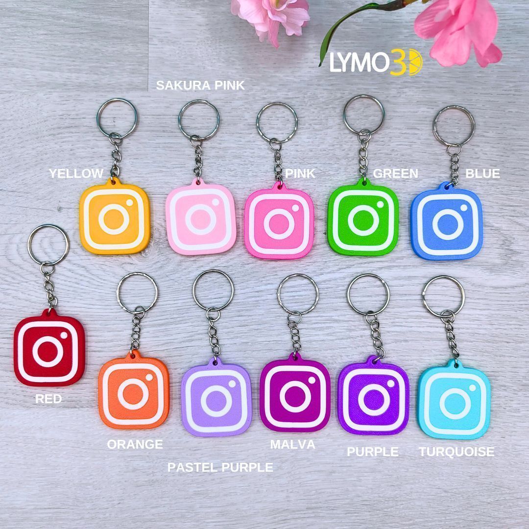 Llavero NFC Personalizado logo Instagram